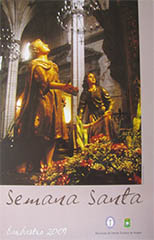 Boletín Semana Santa Barbastro 2009 portada
