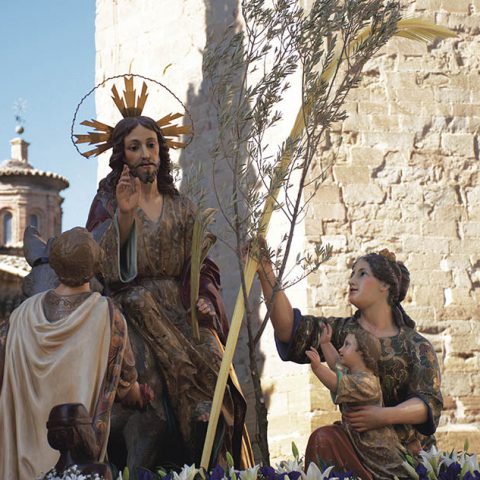 La Entrada triunfal de Jesús en Jerusalén - Semana Santa Barbastro