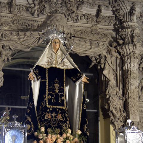 Virgen de los Dolores - Semana Santa Barbastro