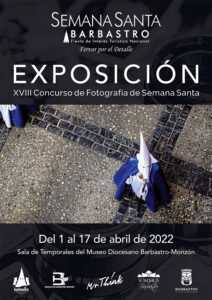 Cartel Exposición XVIII Concurso de Fotografía de Semana Santa